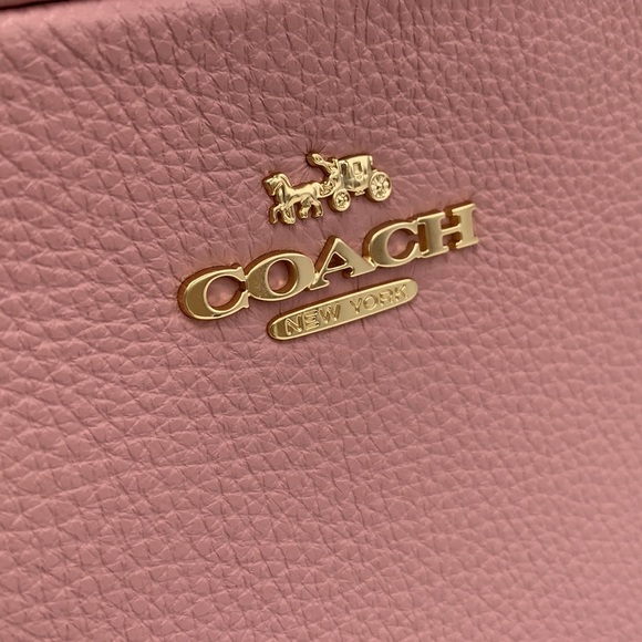 COACH NWT Mini Jamie Camera Bag PINK COLOR - Picture 2 of 14